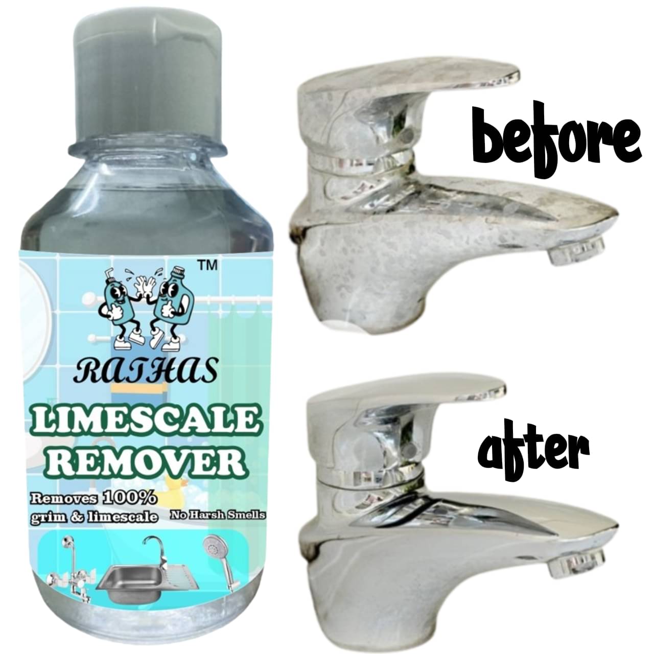     			RATHAS Bathroom Cleaner Ready to Use Liquid CITRUS 200