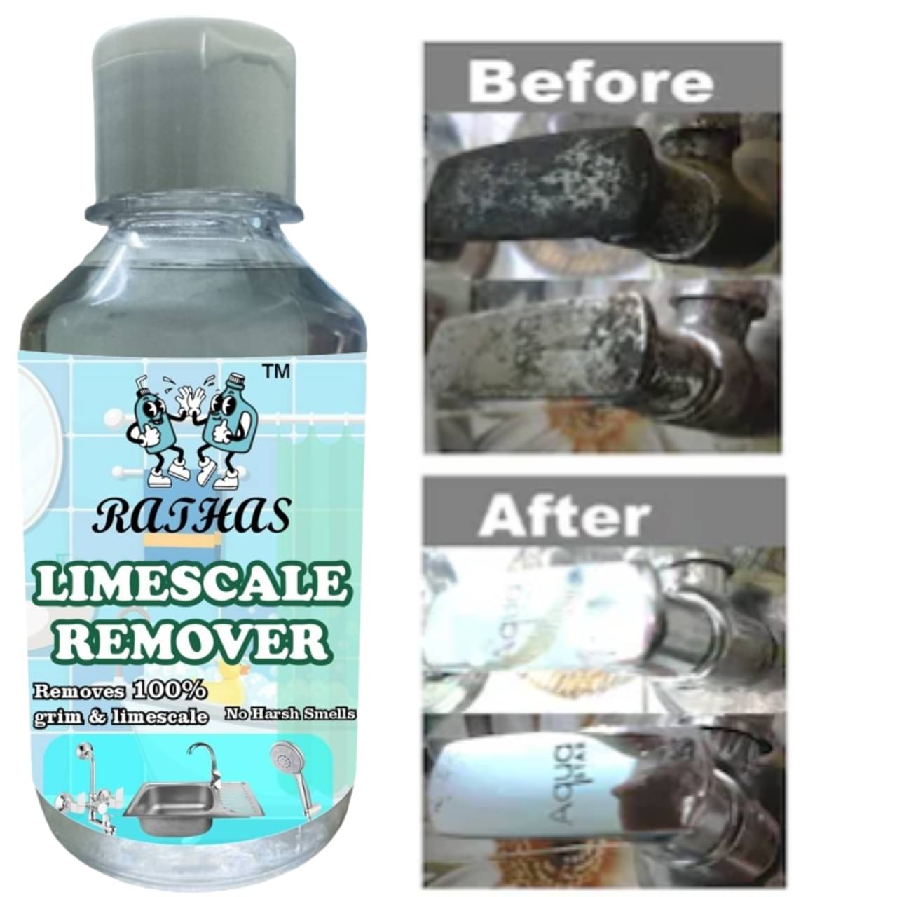     			RATHAS Bathroom Cleaner Ready to Use Liquid CITRUS 200