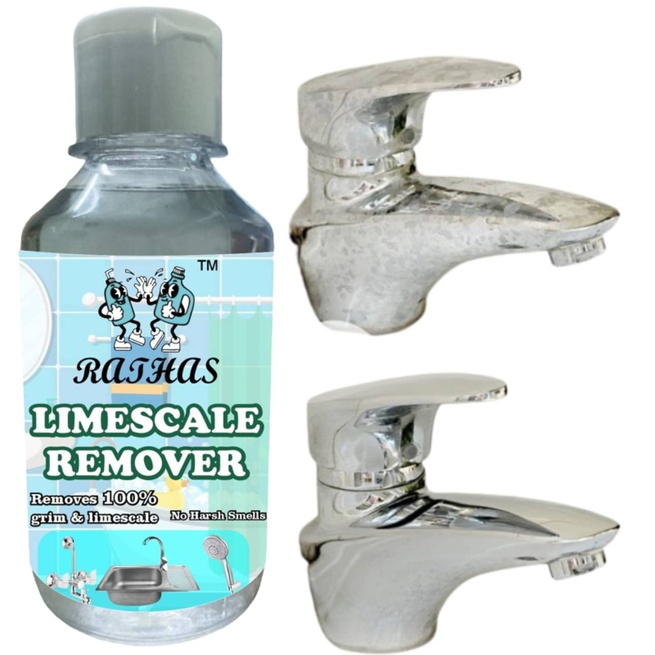 RATHAS Bathroom Cleaner Ready to Use Liquid CITRUS 200 RATHAS Bathroom Cleaner Ready to Use Liquid CITRUS 200