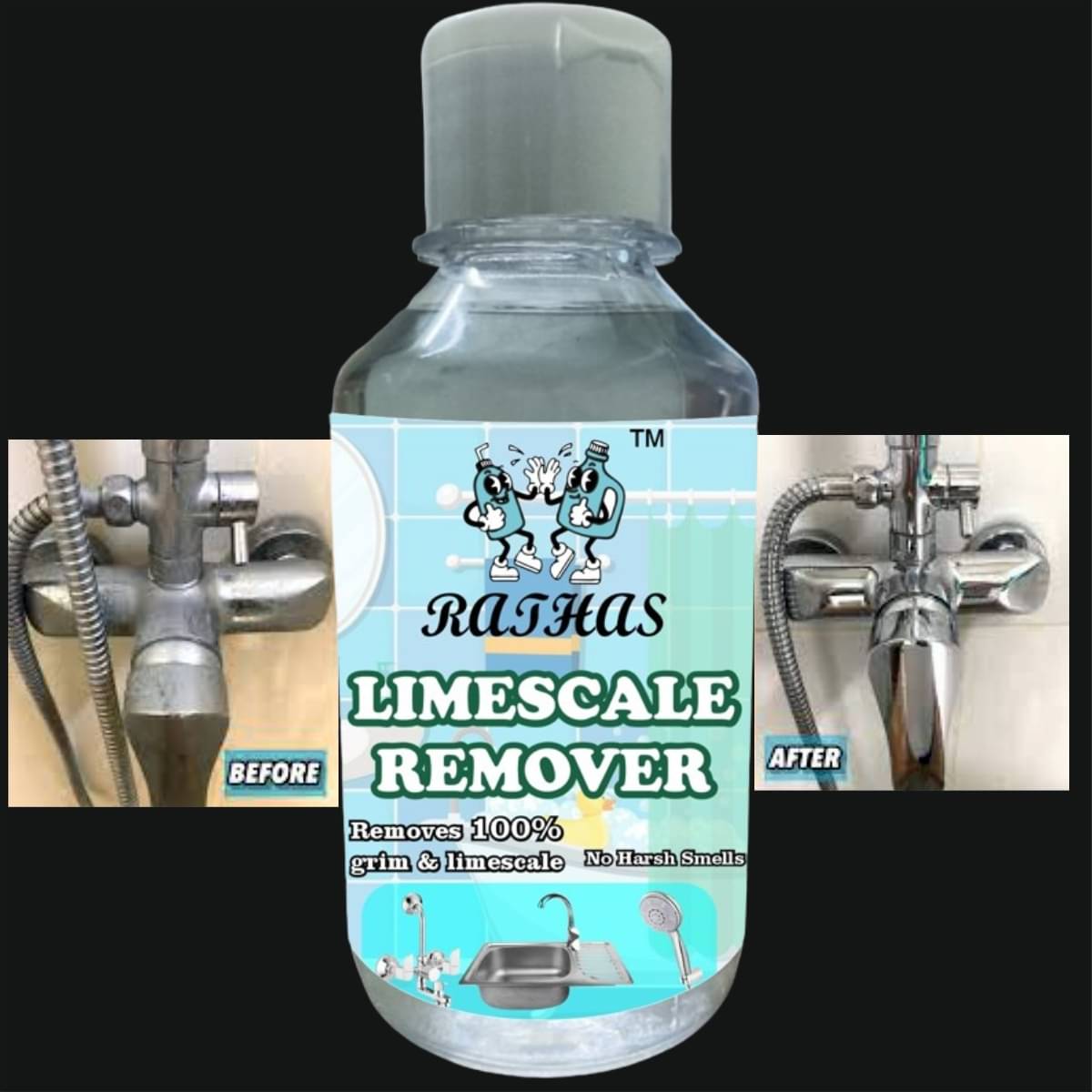     			RATHAS Bathroom Cleaner Ready to Use Liquid CITRUS 200