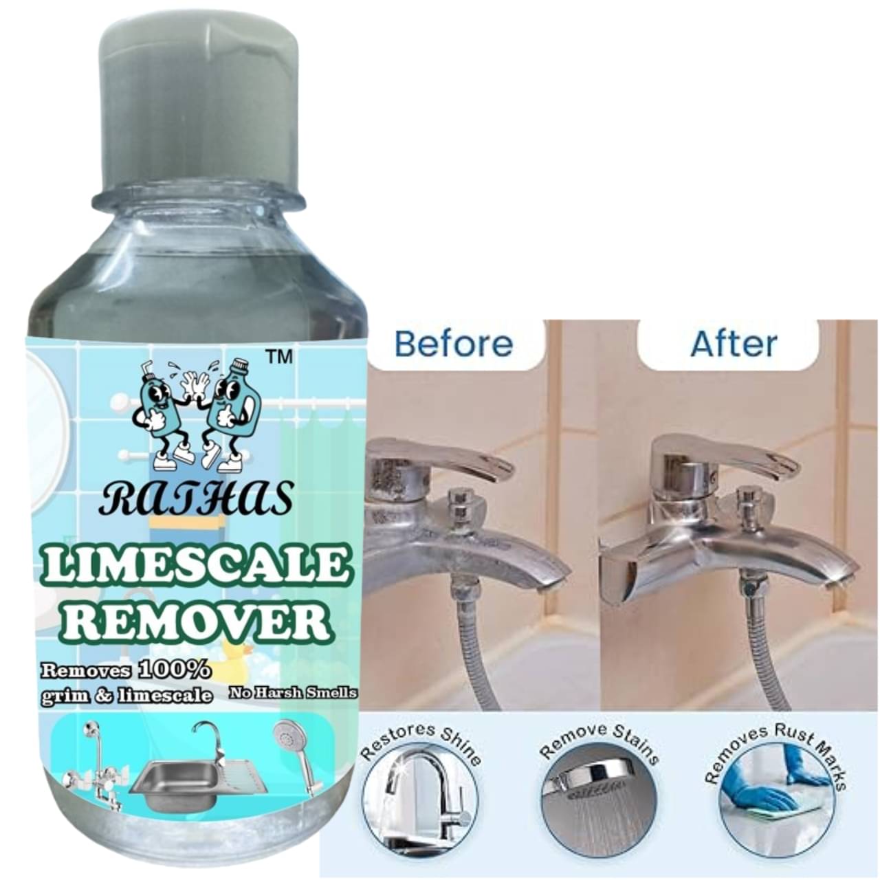     			RATHAS Drain Cleaner Ready to Use Liquid CITRUS 200