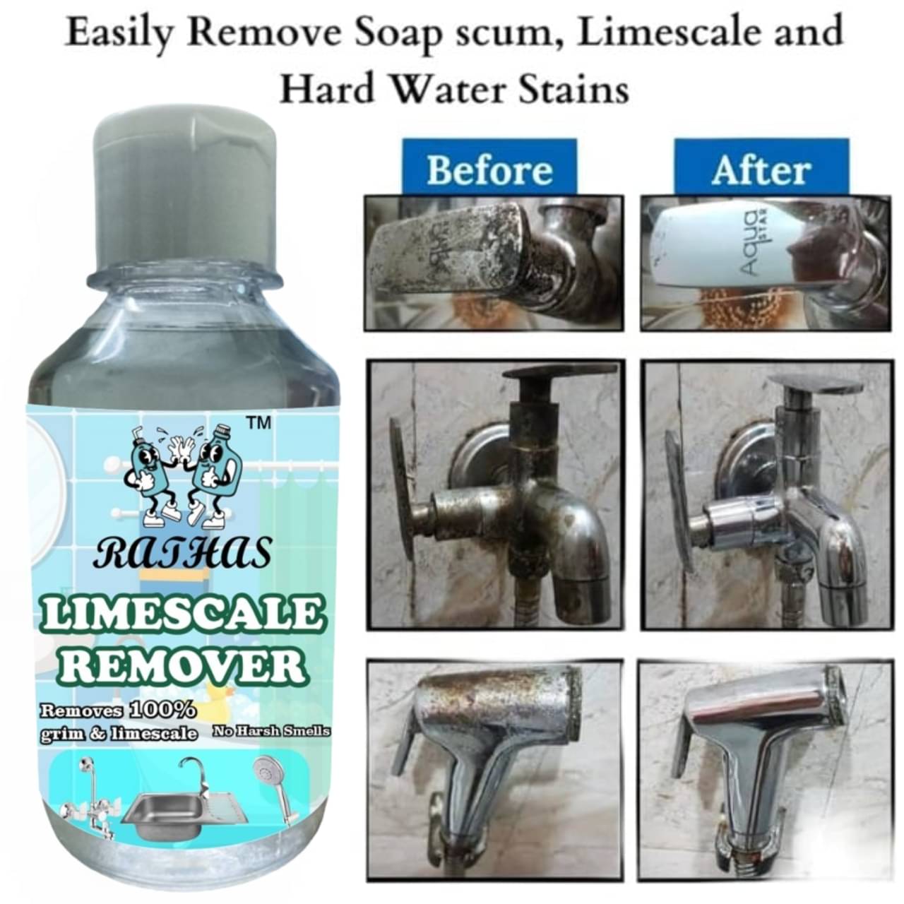     			RATHAS Drain Cleaner Ready to Use Liquid CITRUS 200