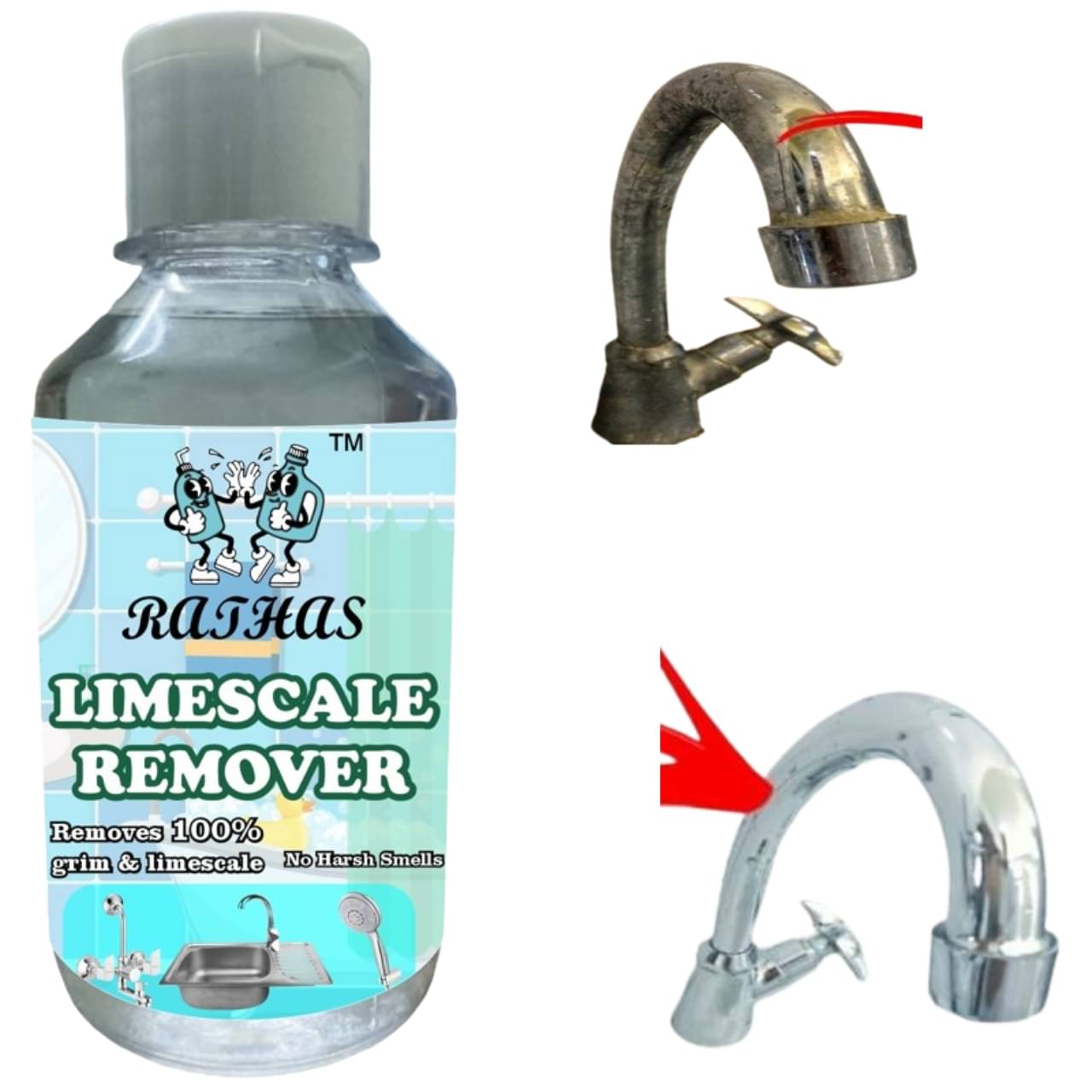     			RATHAS Septic Tank Cleaner Ready to Use Liquid CITRUS 200