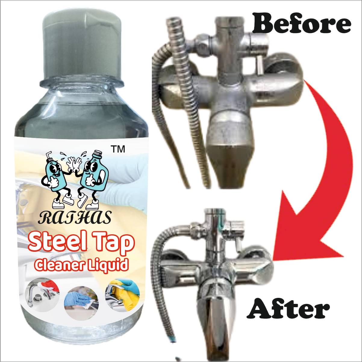 RATHAS Septic Tank Cleaner Ready to Use Liquid CITRUS 200     			RATHAS Septic Tank Cleaner Ready to Use Liquid CITRUS 200