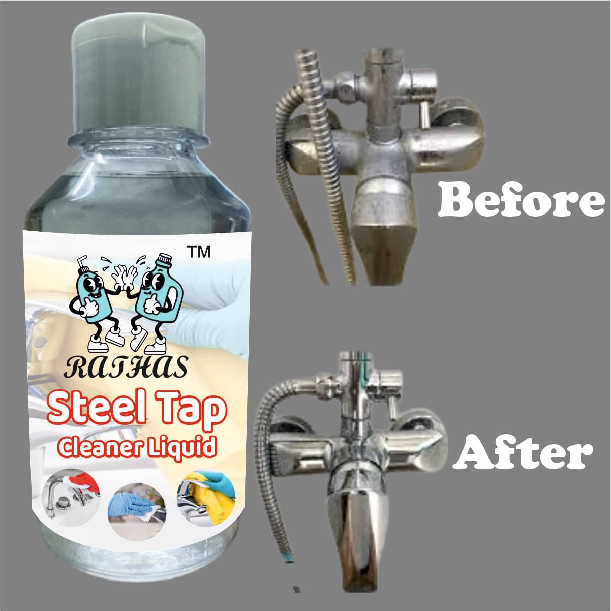     			RATHAS Sink Cleaner Ready to Use Liquid CITRUS 200