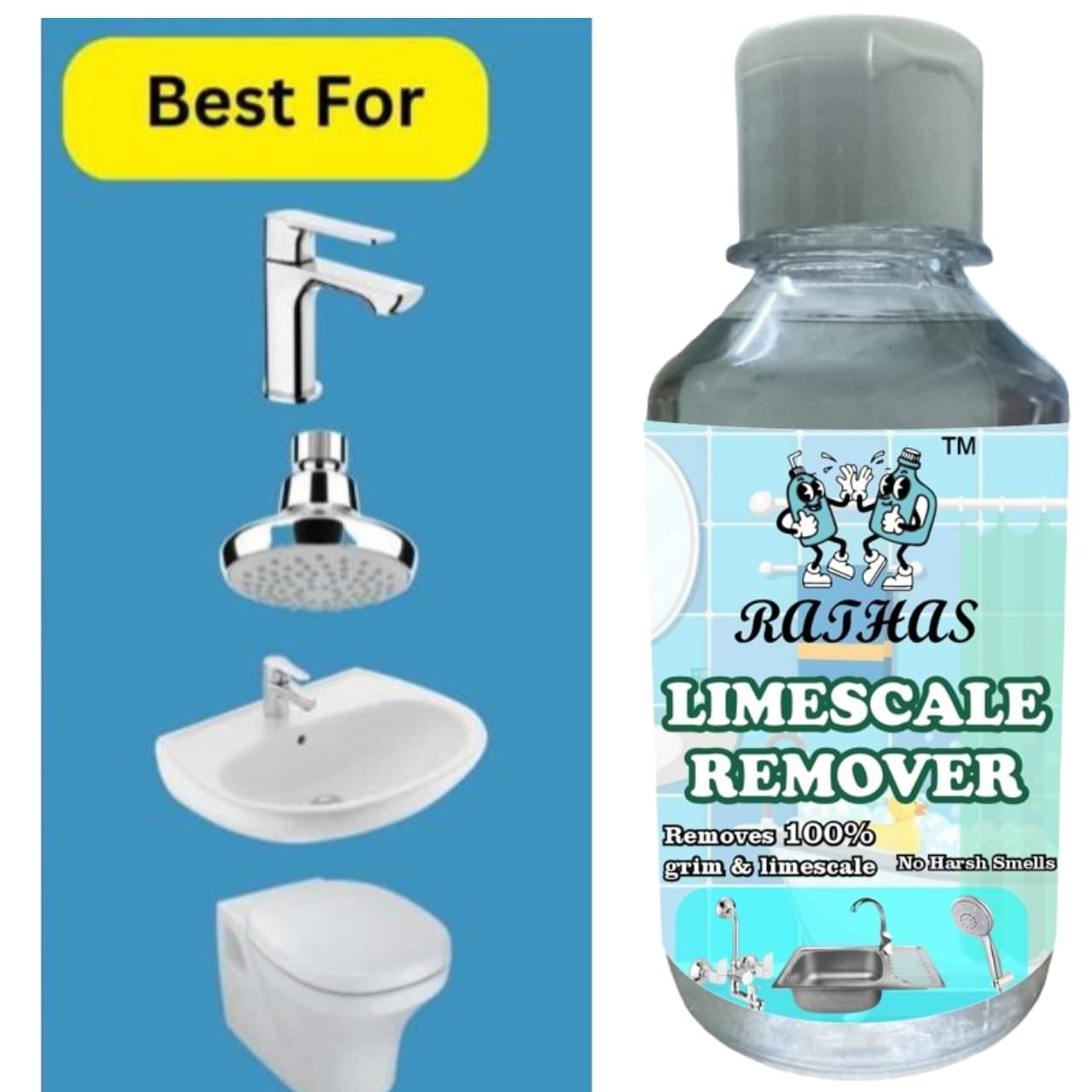     			RATHAS Sink Cleaner Ready to Use Liquid CITRUS 200