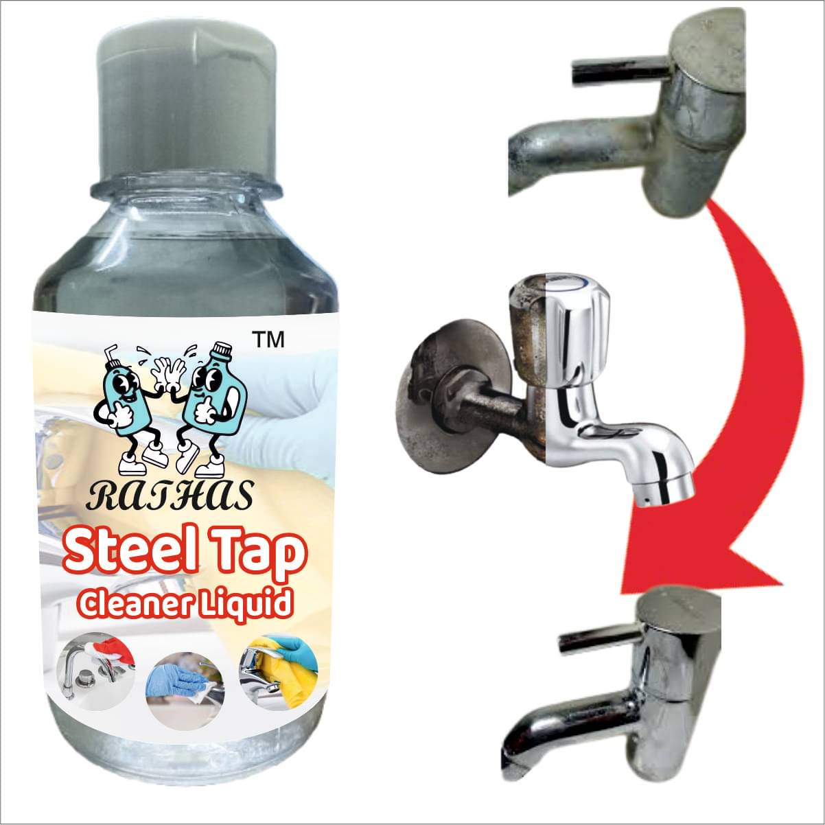    			RATHAS Sink Cleaner Ready to Use Liquid CITRUS 200