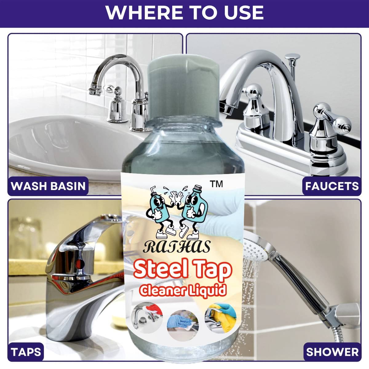     			RATHAS Sink Cleaner Ready to Use Liquid CITRUS 200