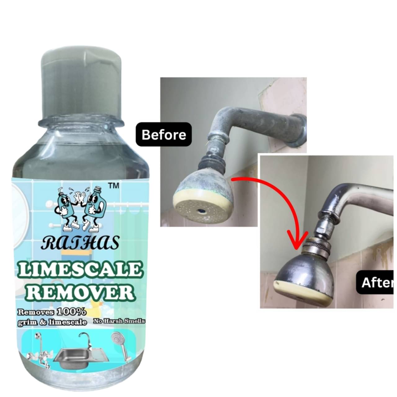     			RATHAS Toilet Cleaner Ready to Use Liquid CITRUS 200
