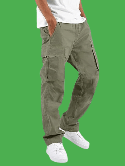     			REKHOLA Regular Men's Cargos - Olive Green ( Pack of 1 )