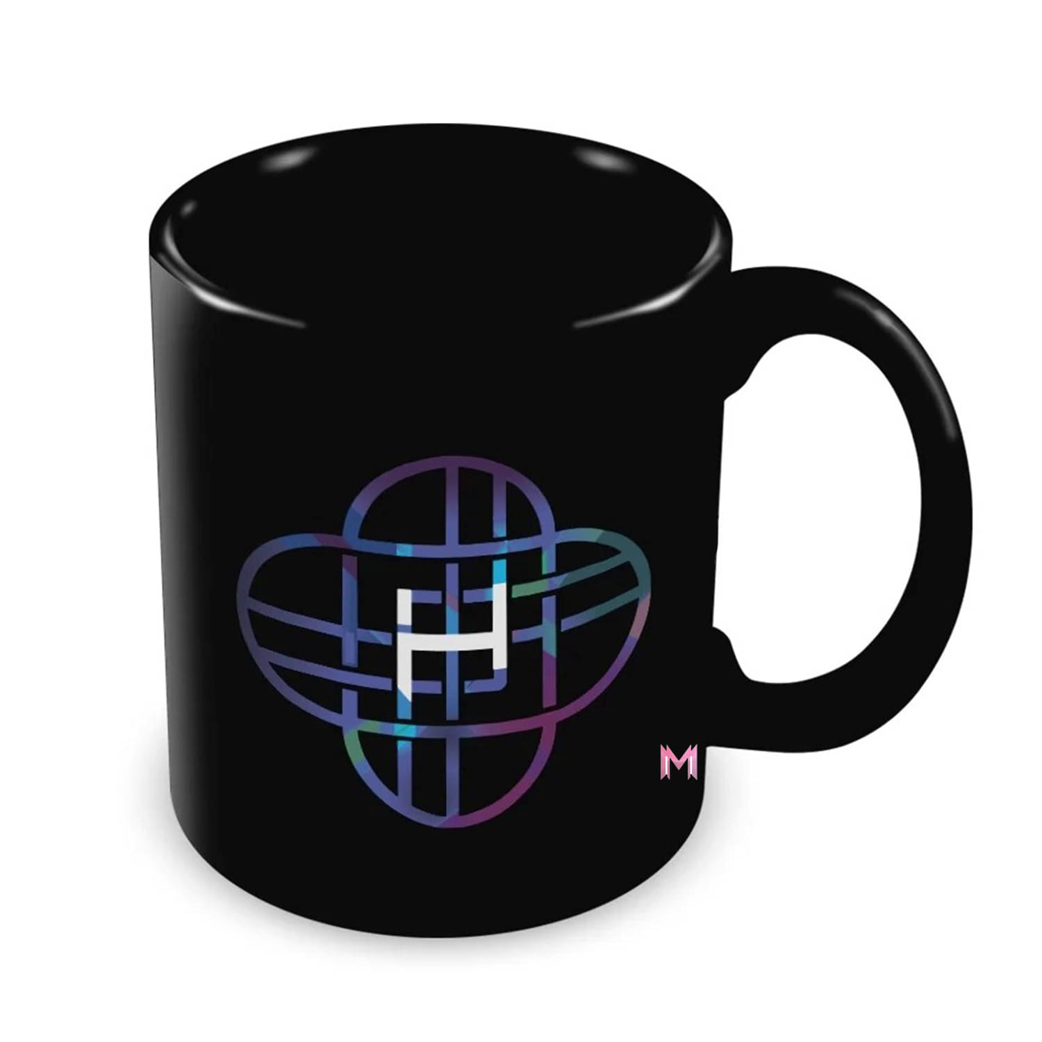    			Ridaa Design Printed Ceramic Coffee Mug 350 mL ( Pack of 1 )