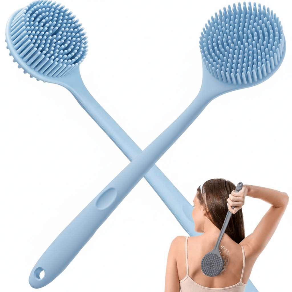     			SILICON BODY SCRUBBER BRUSH