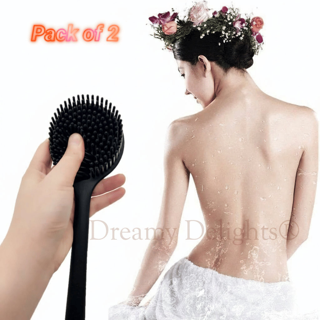     			SILICON BODY SCRUBBER BRUSH