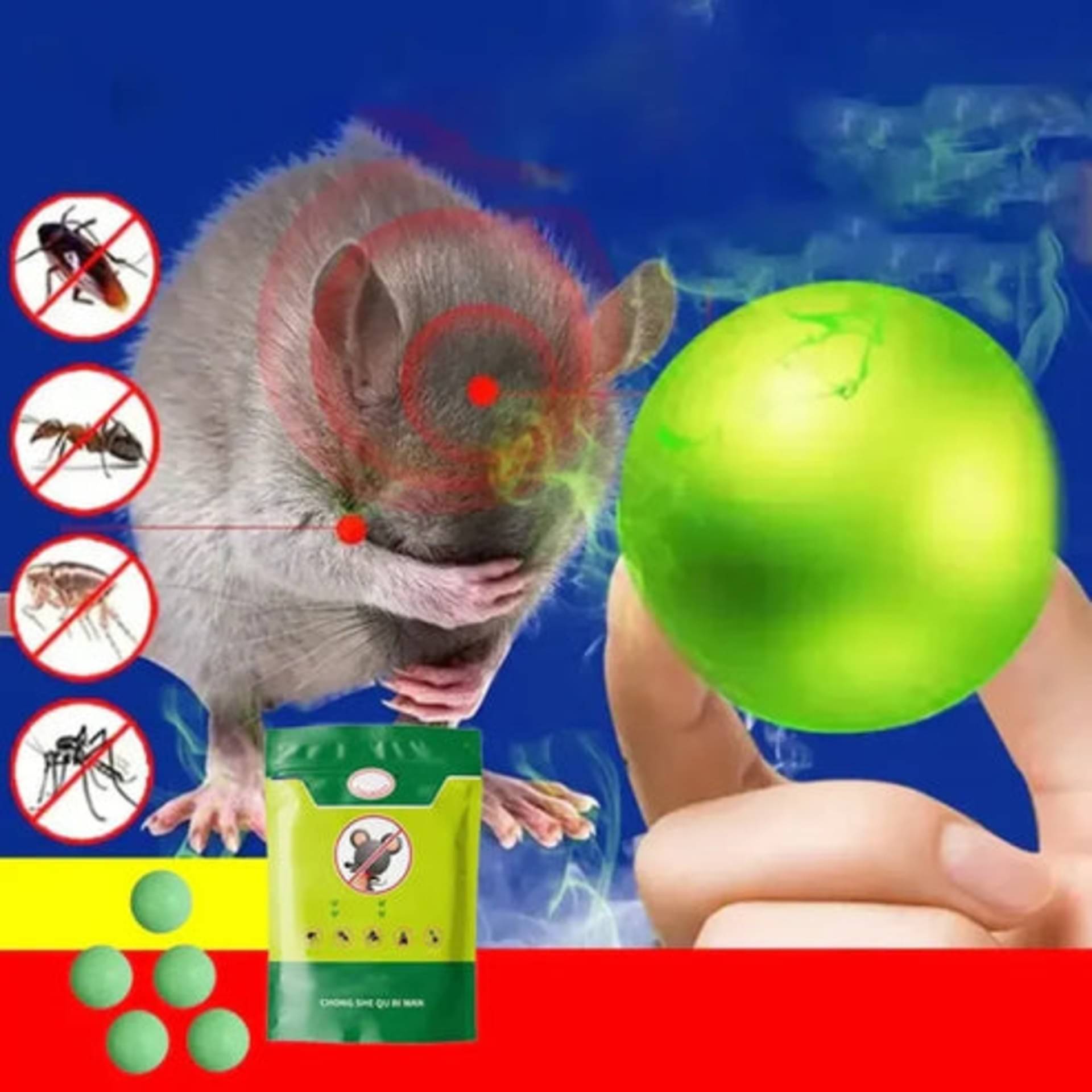     			Say goodbye to rats! ���� Powerful, natural rat repellent balls keep your home, car & storage rodent-free—safe & hassle-free solution!