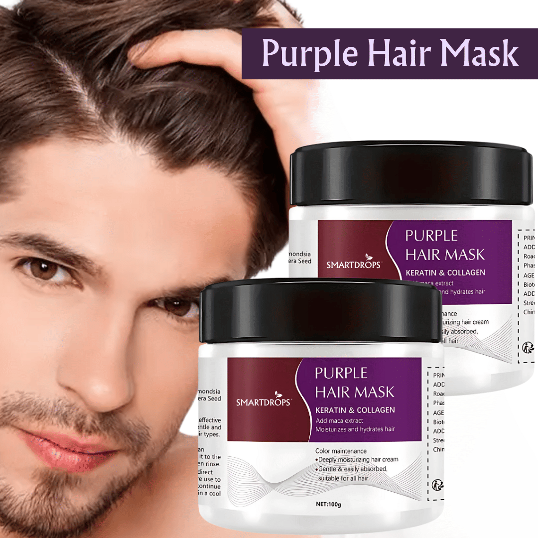     			Smartdrops Deep Repair Hair Mask For Wavy Hair ( Pack of 2 )