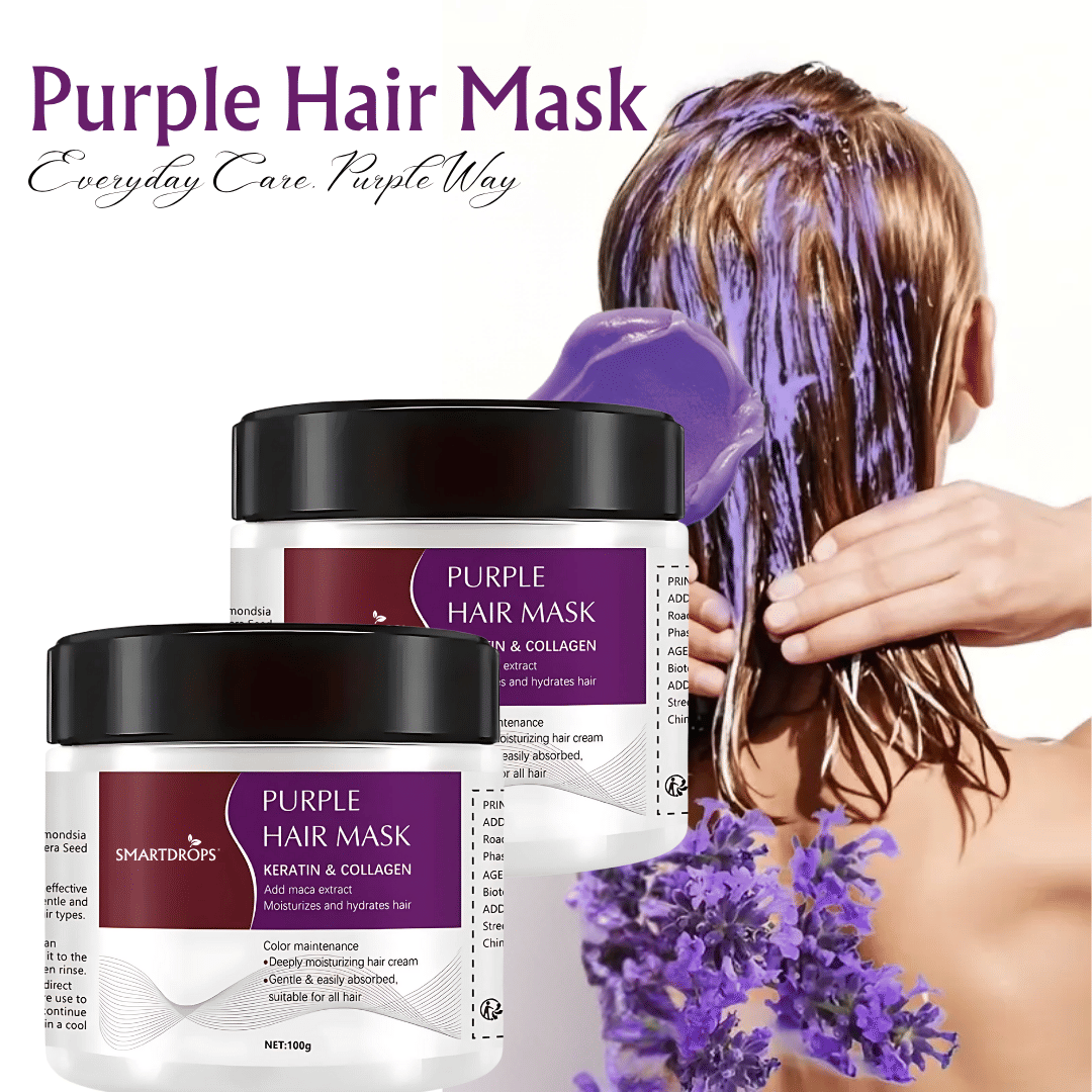     			Smartdrops Deep Repair Hair Mask For Wavy Hair ( Pack of 2 )