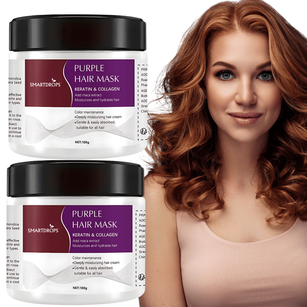     			Smartdrops Moisturizing Hair Mask For Thick Hair ( Pack of 2 )