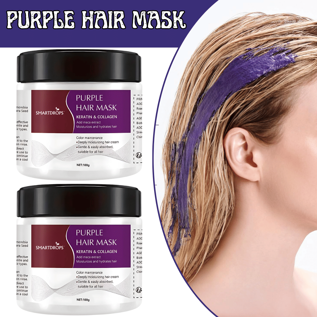     			Smartdrops Shine Enhancing Hair Mask For Wavy Hair ( Pack of 2 )