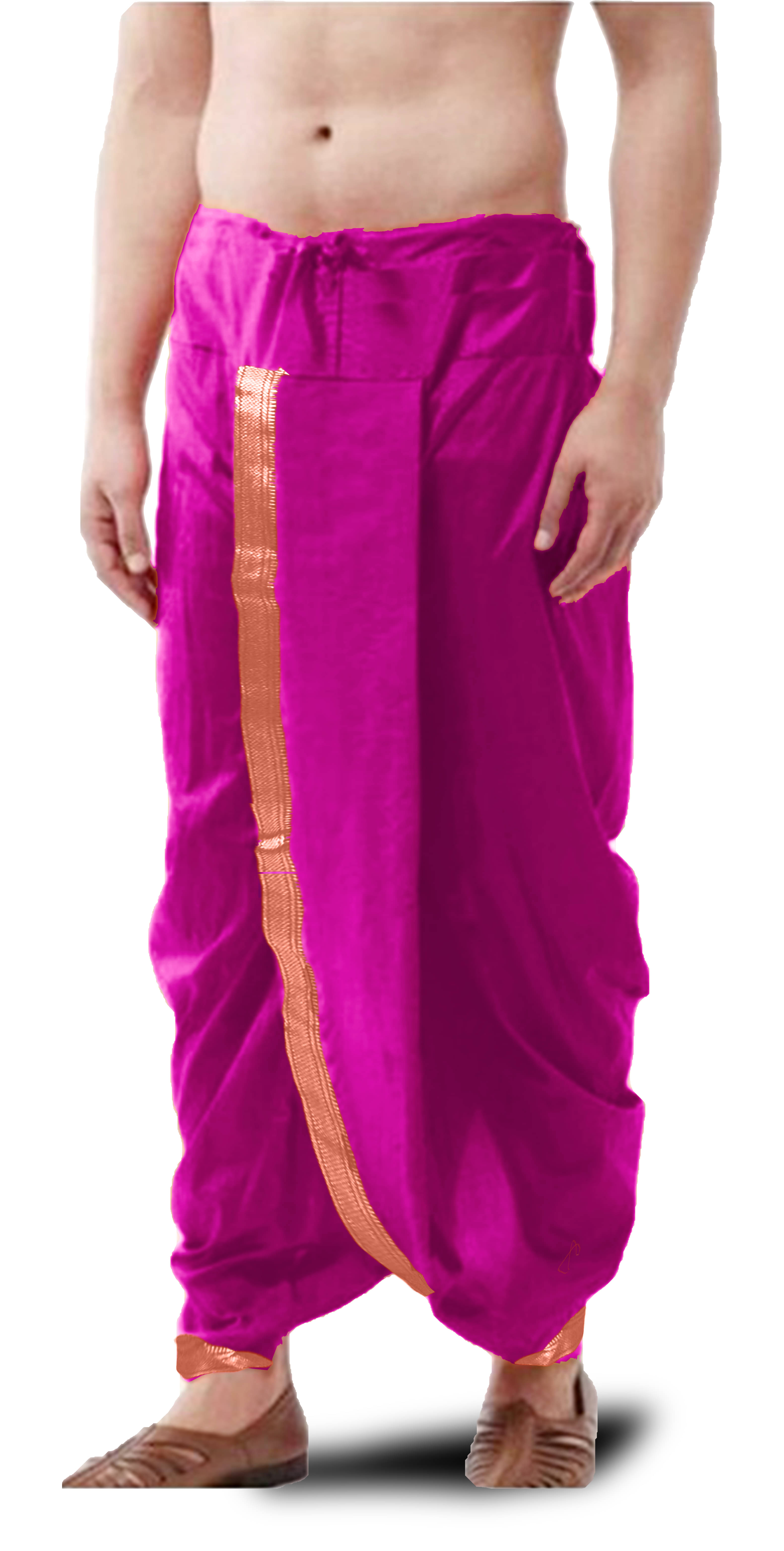 Spewim Polyester Men's Dhoti Purple ( Pack of 1 ) Spewim Polyester Men's Dhoti Purple ( Pack of 1 )