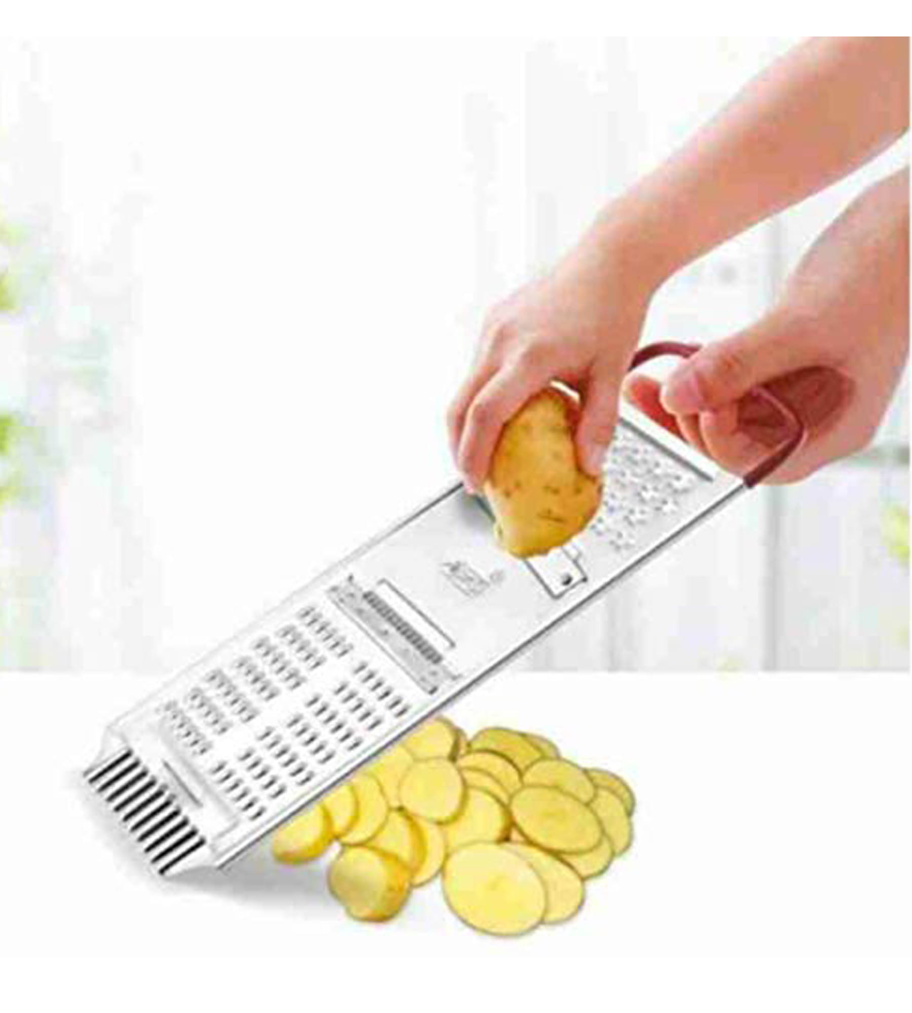     			Stainless Steel Slicer, Chips Maker, Cheese and Vegetable Grater,
