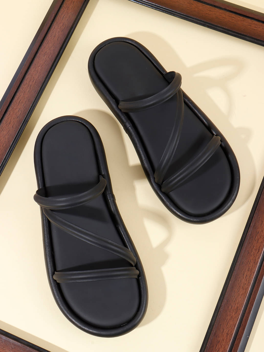 Try me Black Women's Flats Try me Black Women's Flats