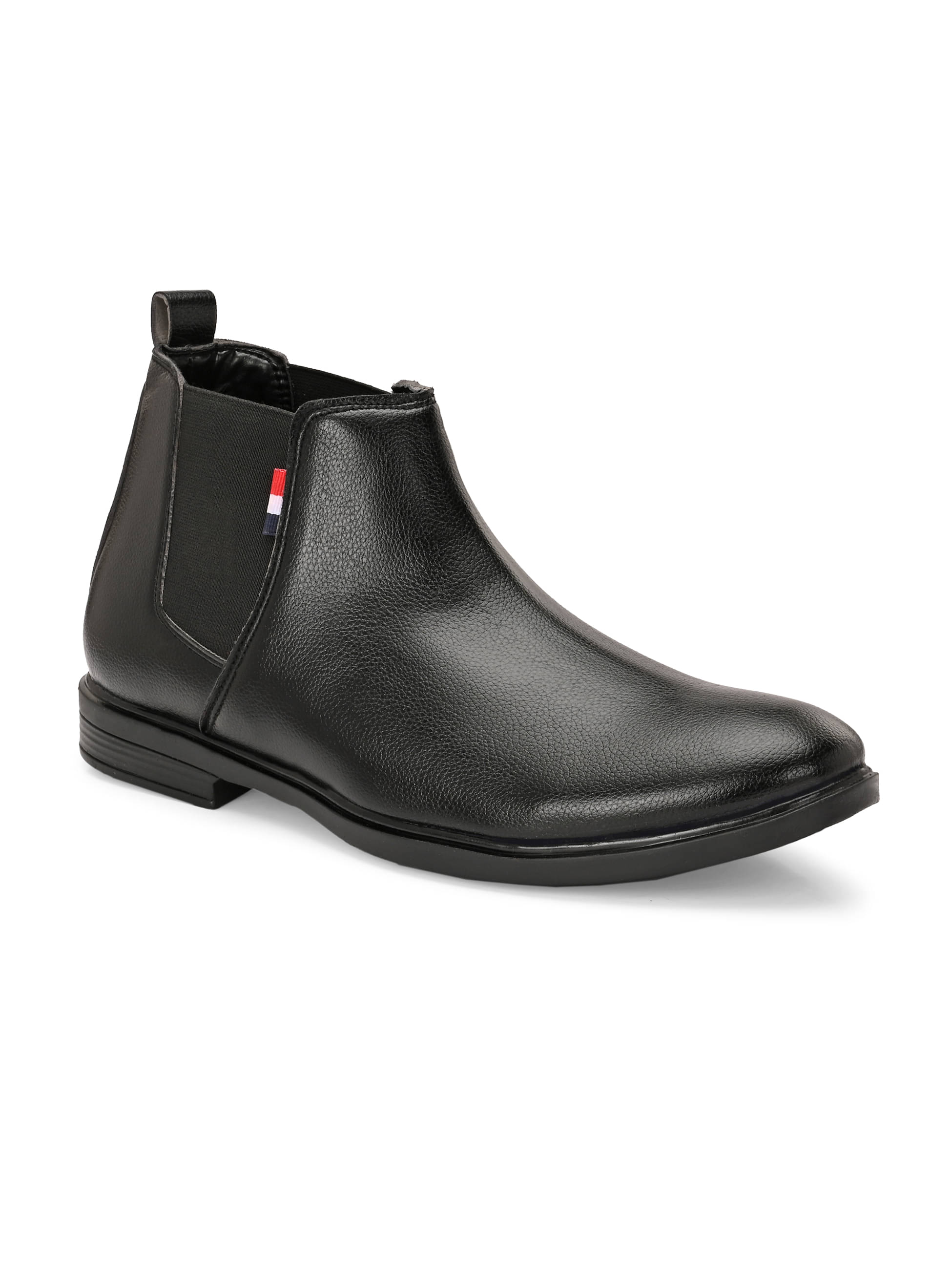     			VEESHOE Black Men's Chelsea Boots