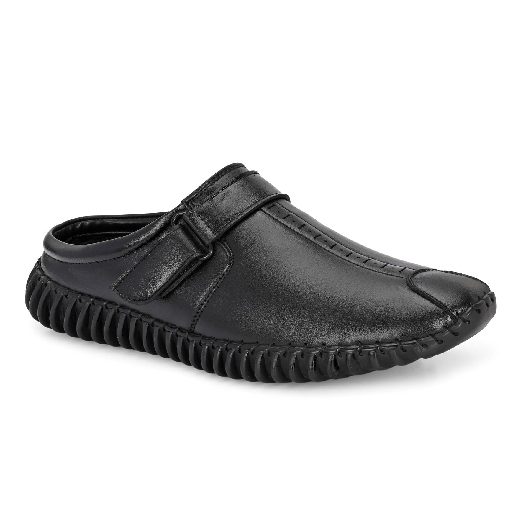     			VEESHOE - Black Men's Clogs