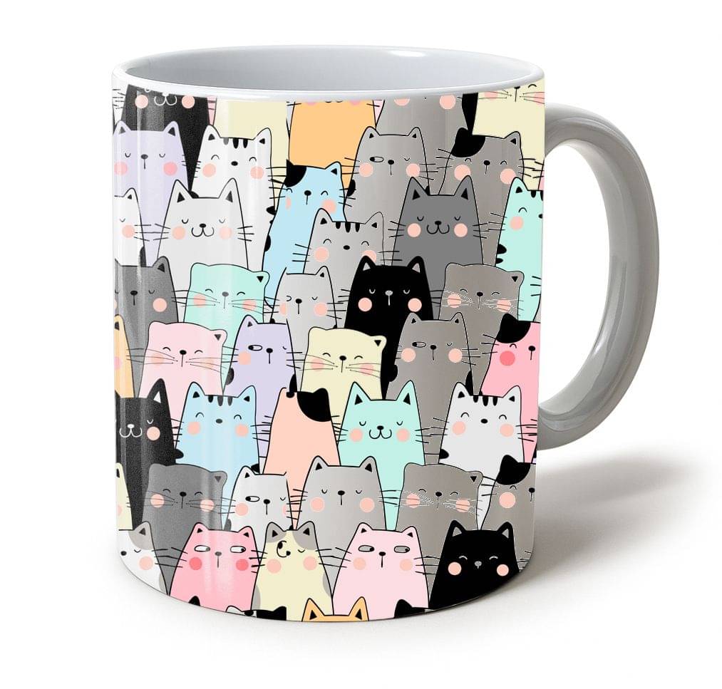 Vihaan Fashions Multicolor Ceramic Gifting Mug     			Vihaan Fashions Multicolor Ceramic Gifting Mug