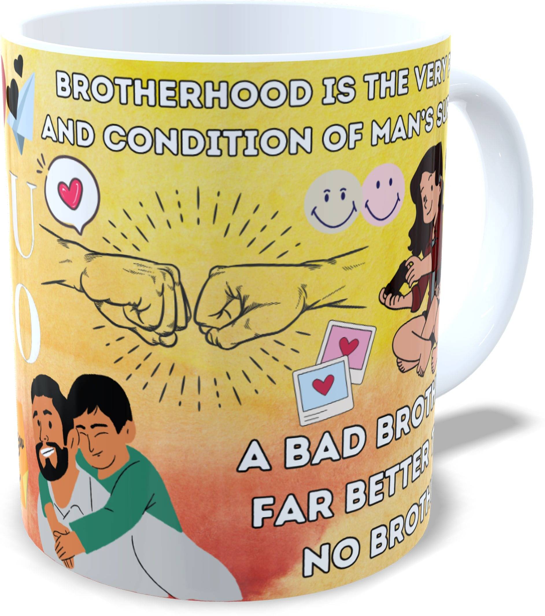     			Vihaan Fashions Multicolor Ceramic Gifting Mug