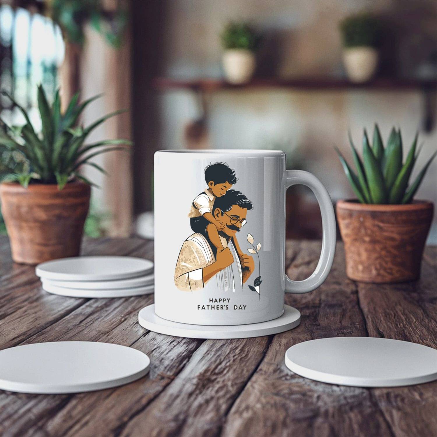 Vihaan Fashions Multicolor Ceramic Gifting Mug     			Vihaan Fashions Multicolor Ceramic Gifting Mug