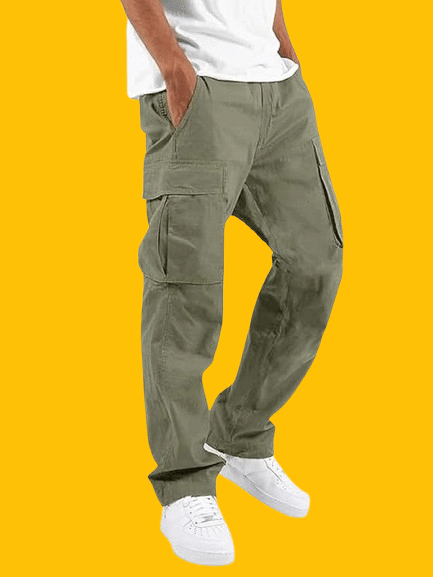     			Woozie Regular Men's Cargos - Olive Green ( Pack of 1 )