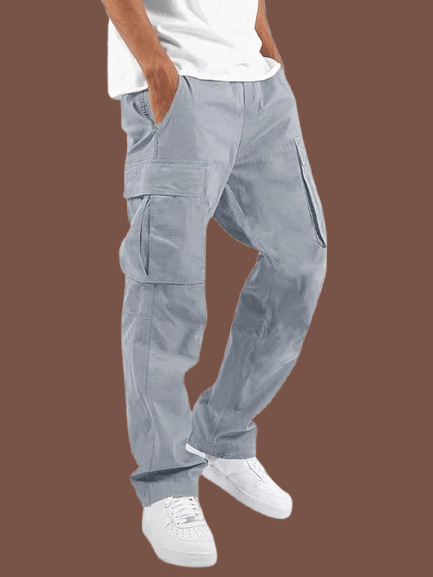     			Woozie Regular Men's Cargos - Light Grey ( Pack of 1 )