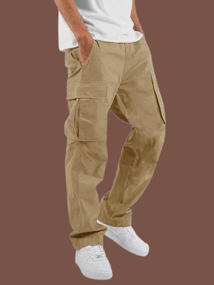     			Woozie Regular Men's Cargos - Khaki ( Pack of 1 )