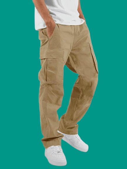     			Woozie Regular Men's Cargos - Khaki ( Pack of 1 )