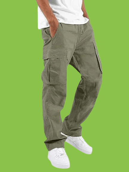     			Woozie Regular Men's Cargos - Olive Green ( Pack of 1 )