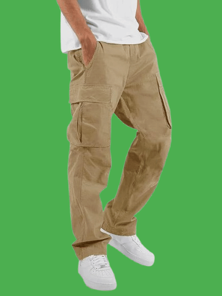     			Woozie Regular Men's Cargos - Khaki ( Pack of 1 )