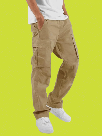     			Woozie Regular Men's Cargos - Khaki ( Pack of 1 )