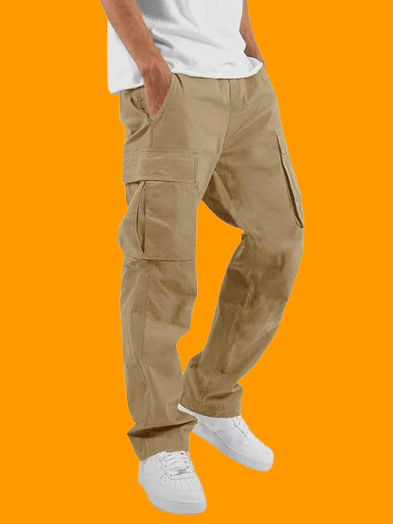     			Woozie Regular Men's Cargos - Khaki ( Pack of 1 )