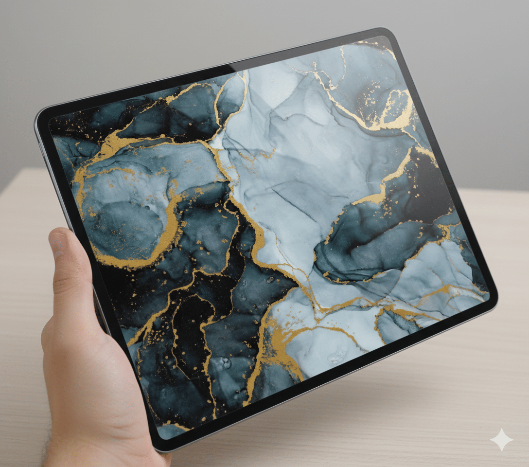     			ZAPPYPOP Blue & Gold Marble Design Wallpaper | Waterproof Self Adhesive Wall Paper Roll for Kitchen Countertop, Furniture & Wall Decoration (60x200 cm)(2m,Pack of 1)