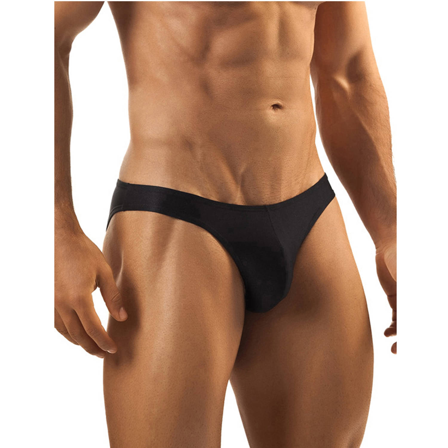     			be in love Pack of 1 Microfibre Briefs For Men's ( Black )