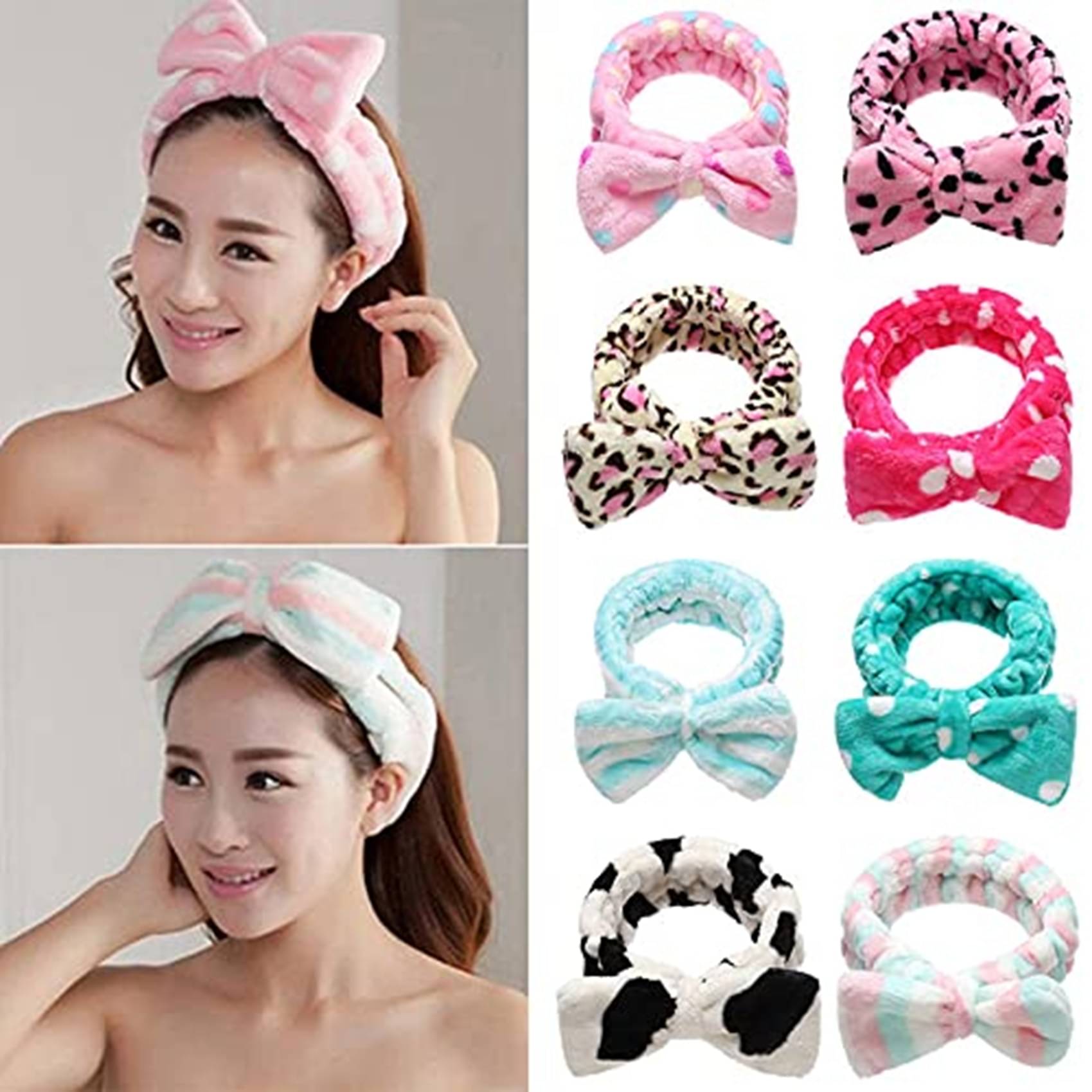     			kare beauty Multi Hair Band ( Pack of 2 )