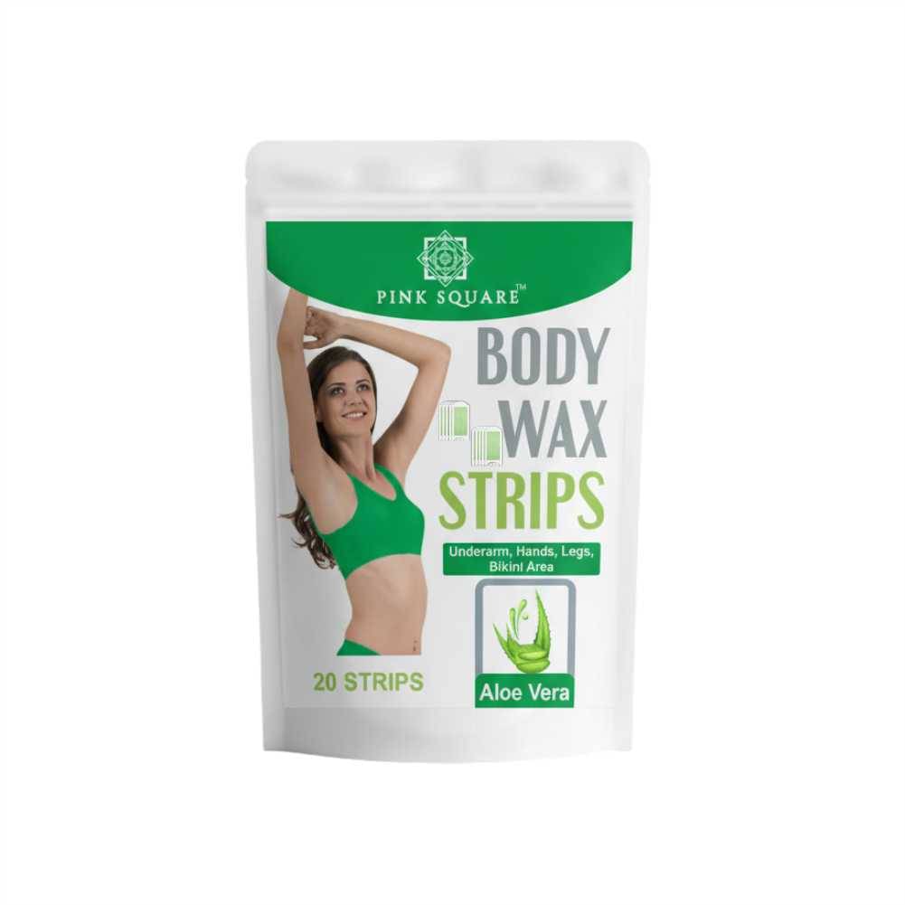     			pink square Wax Strips Waxing Kit 38 g