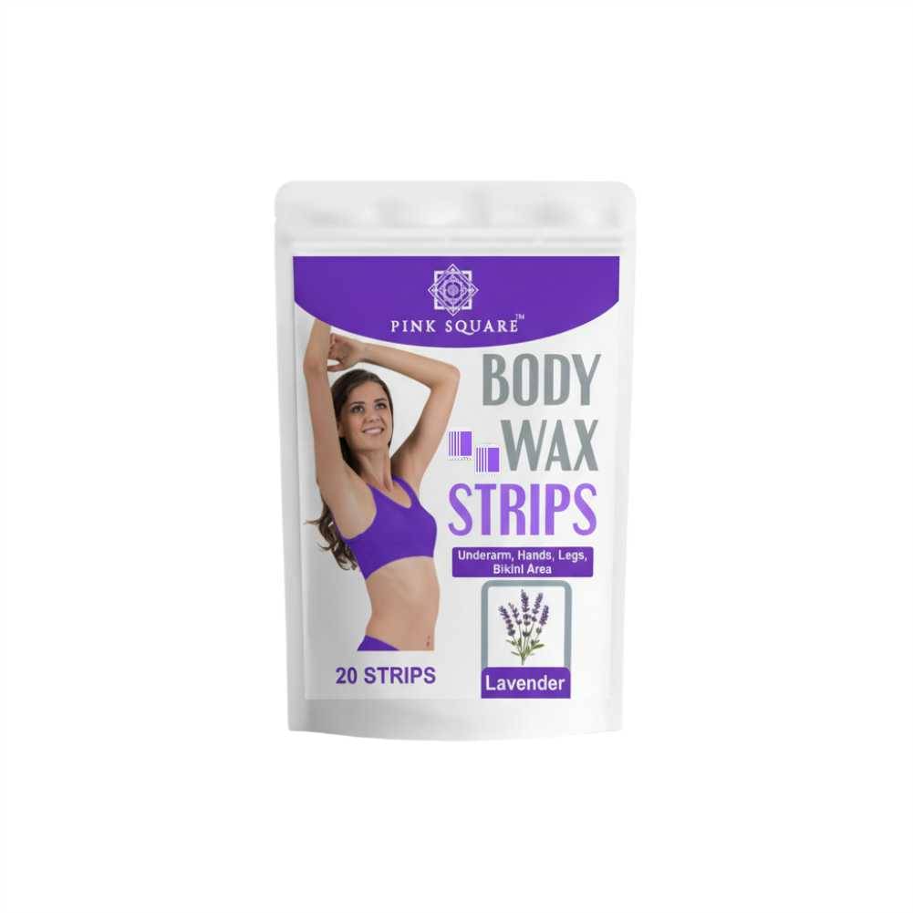     			pink square Wax Strips Waxing Kit 38 g