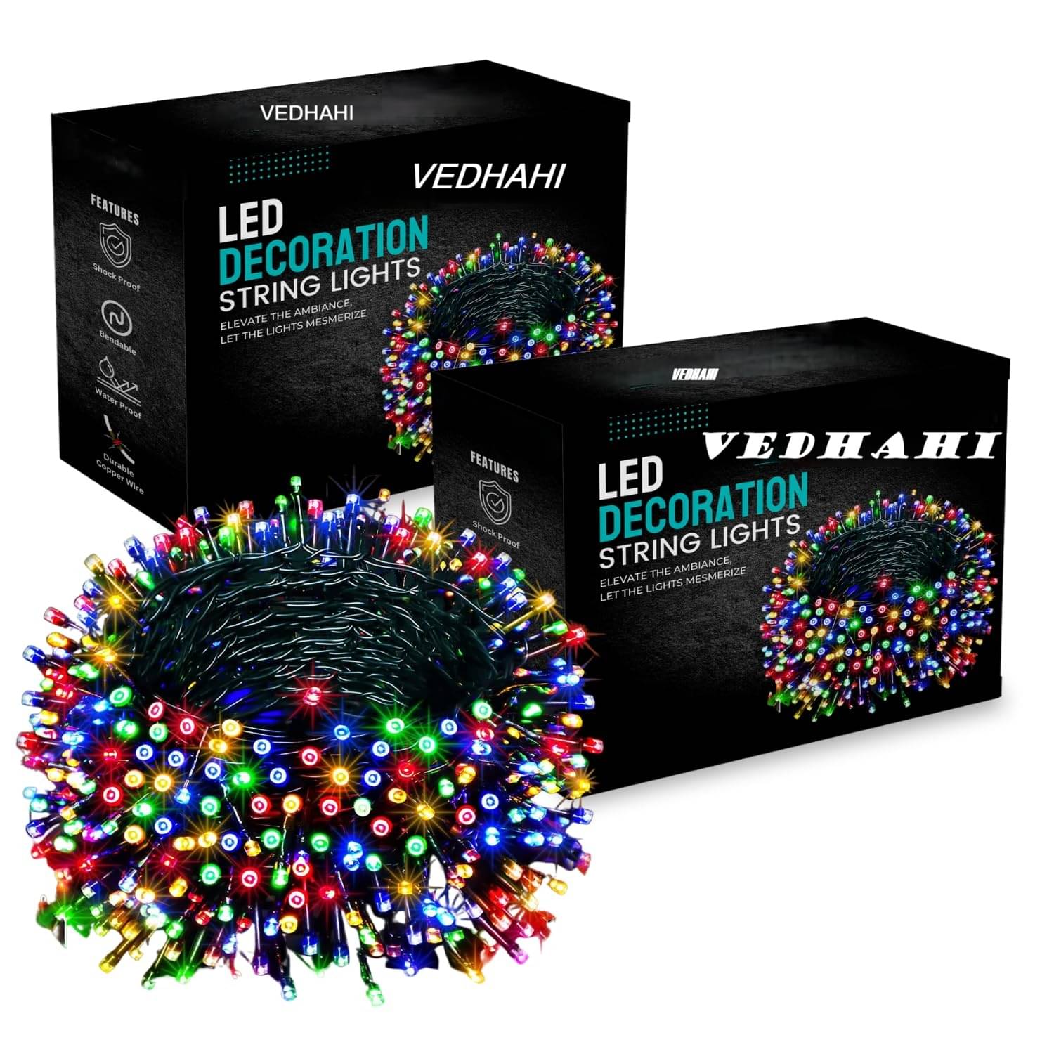     			veeen Multicolor 50M Rotating Light ( Pack of 1 )