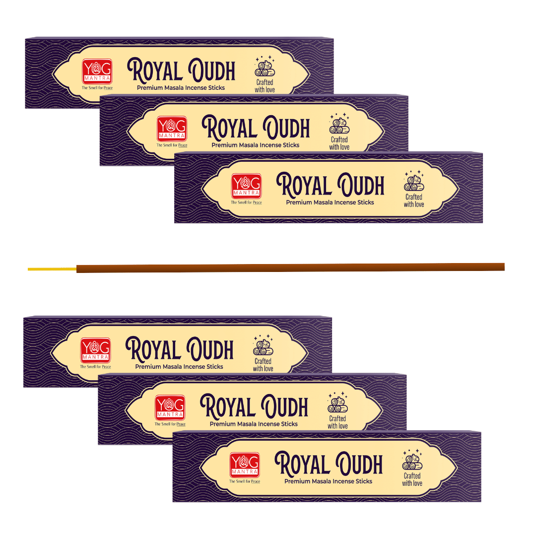     			yogmantra Incense Stick Oudh 50 gm ( Pack of 6 )