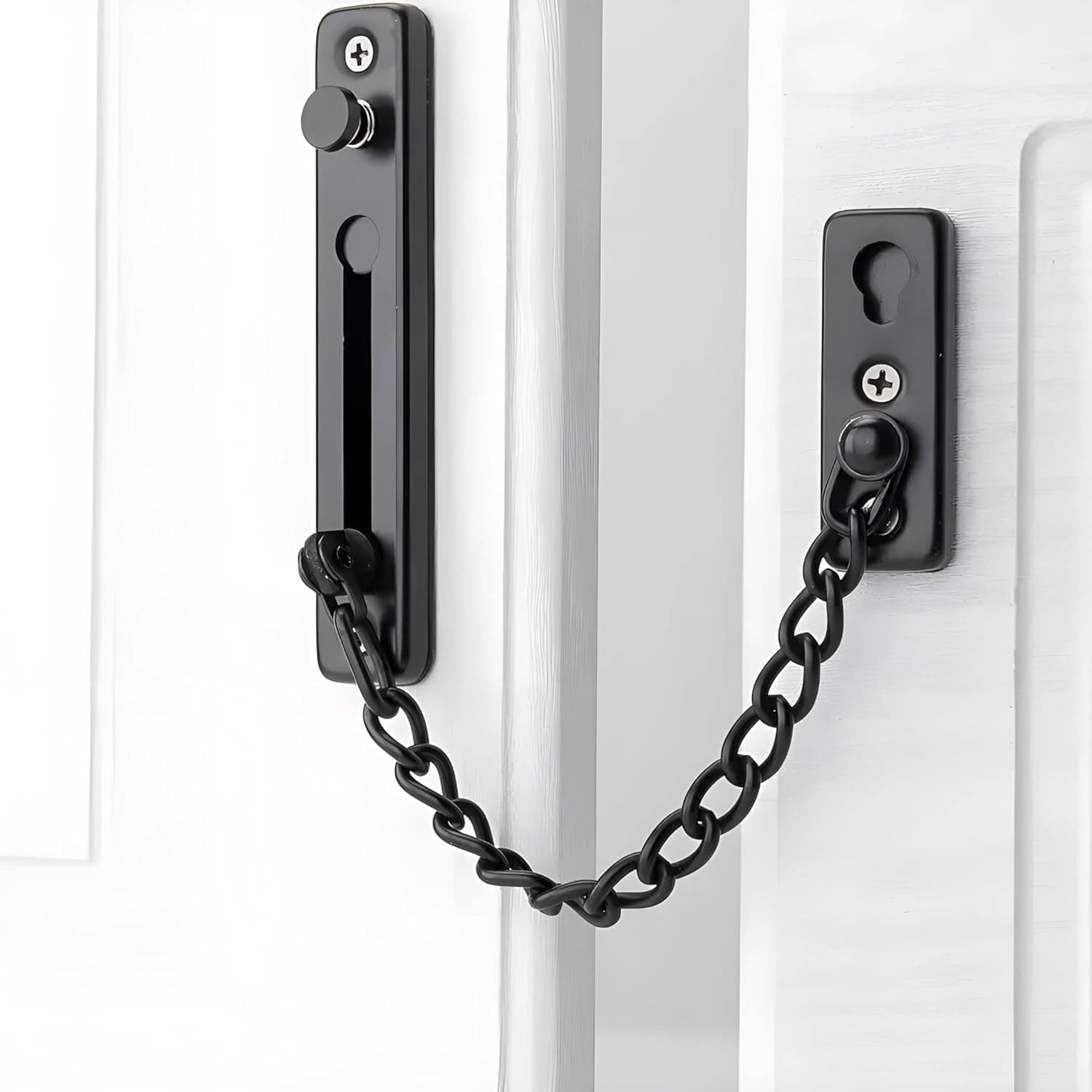 CRAYLUXE Premium Door Chain Lock | Heavy Duty Stainless Steel | Anti-Rust Finish | Home & Office Security CRAYLUXE Premium Door Chain Lock | Heavy Duty Stainless Steel | Anti-Rust Finish | Home & Office Security