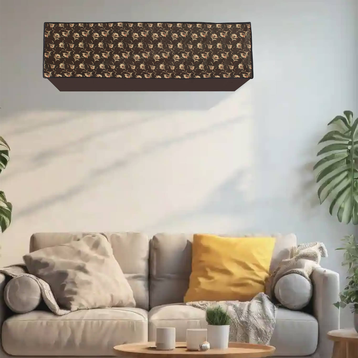 Dream Care Single PVC Beige AC Cover for 1 Ton Split AC     			Dream Care Single PVC Beige AC Cover for 1 Ton Split AC