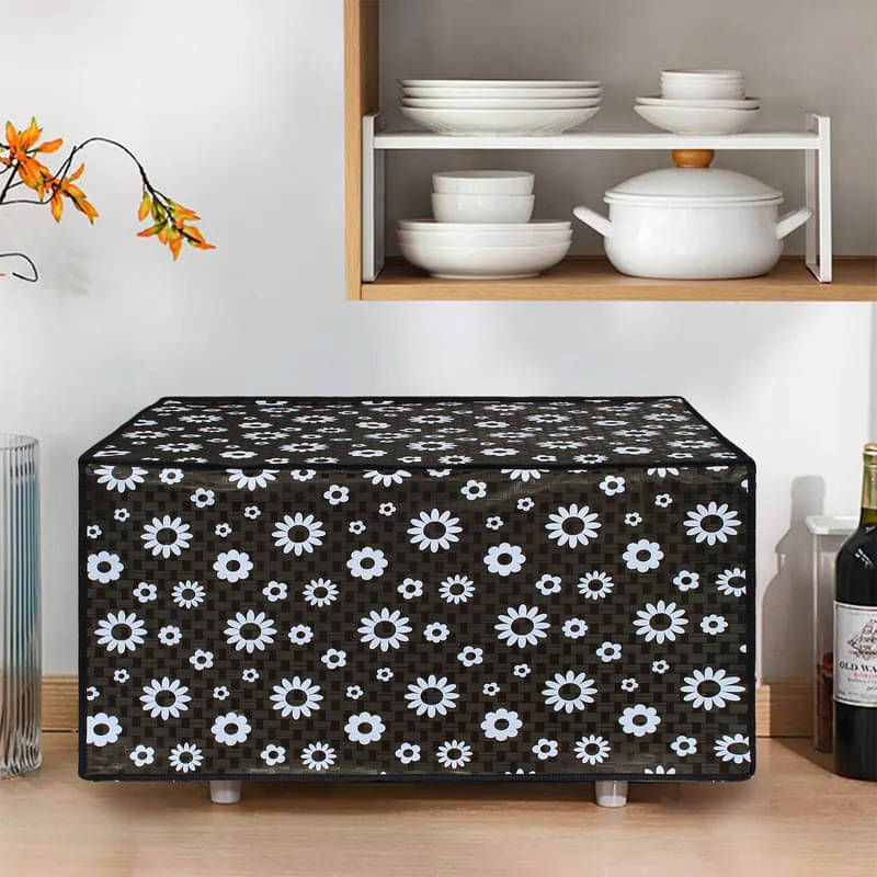 Dream Care Single PVC Black Microwave Oven Cover -     			Dream Care Single PVC Black Microwave Oven Cover -