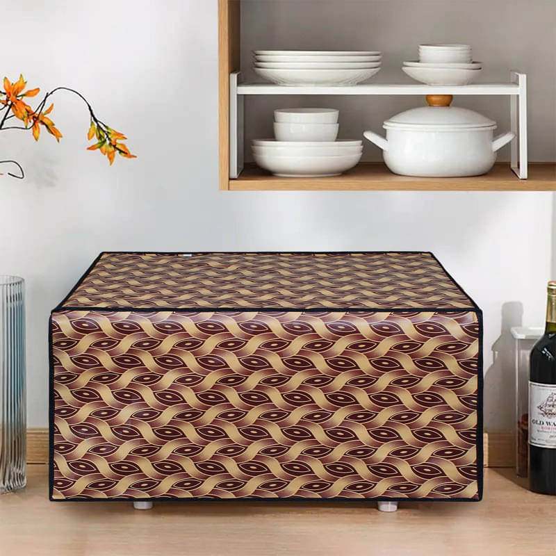     			Dream Care Single PVC Brown Microwave Oven Cover -