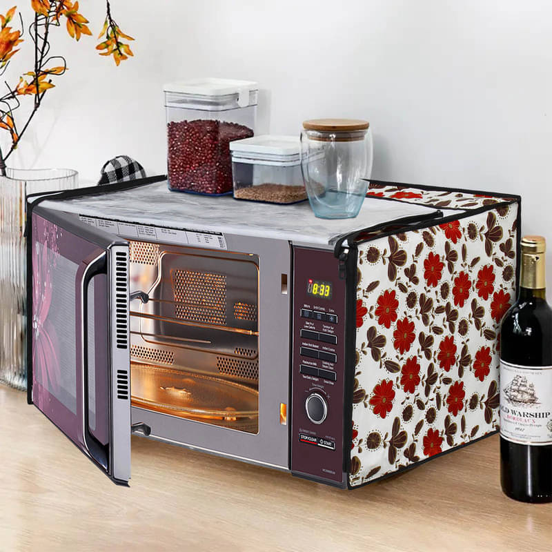     			Dream Care Single PVC Gray Microwave Oven Cover -